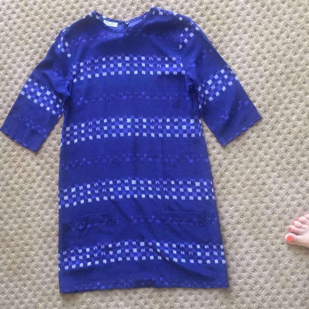 Equipment dress 100% silk